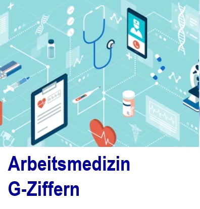 Liste der G-Ziffern. Logbuch verwaltet die arbeitsmedizinische Vorsorg