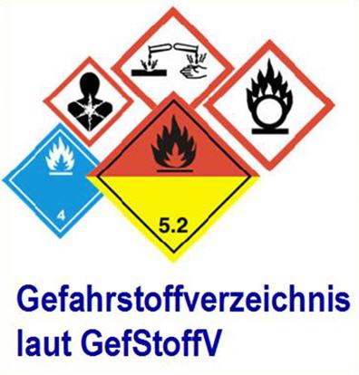 Gefahrstoffkennzeichnung - Verwaltung Gefahrstoffe Gefahrstoffkennzeichnung, GHS, GefStoffV