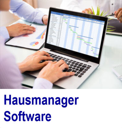   Die Hausmanager-Software für Wartungen .; Hausmeisterdienste .; Hausverwaltung und Immobilienverwaltung