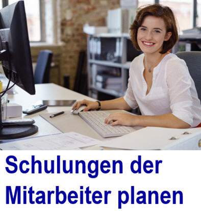 Mitarbeiterschulung im Schulungskalender dokumentieren Mitarbeiterschulung, Schulungs-Management, Schulung, Unterweisung, Mitarbeiterqualifizierung, Schulungskalender, Schulungskonzept, Fortbildung