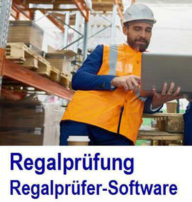 Regalsystem mit der Regalinspektion app prfen Regalanlagen app, App, iPhone, Android,  Qualifizierung, Regalinspektion APP, Regal app