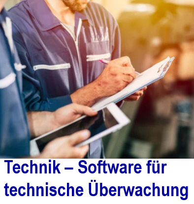 Technik Software für den technischen Dienst Technik, Wartungsarbeiten, Technischer Dienst