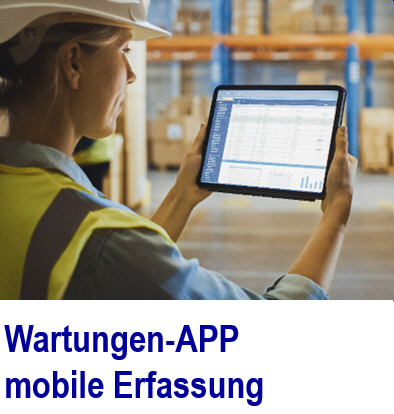 Wartung planen mit der App 
. 
effiziente Wartung und Wartungsplanung 